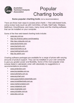 Popular Charting Tools - front