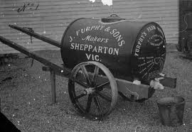 The authentic furphy water cart